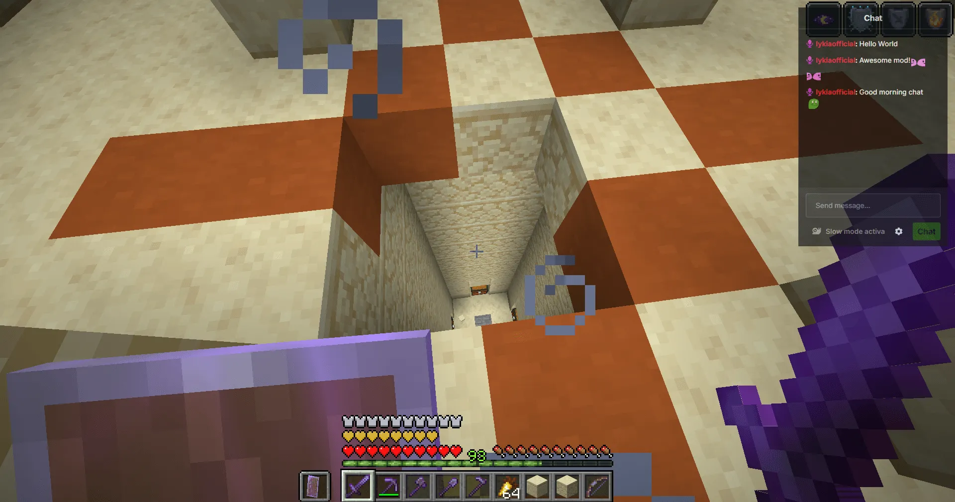 In Game Stream Chat, Моды, Minecraft