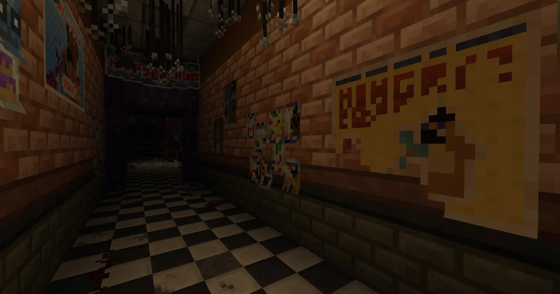 Faz-Frights!, Карты, Minecraft