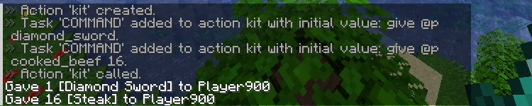 Actions, Моды, Minecraft