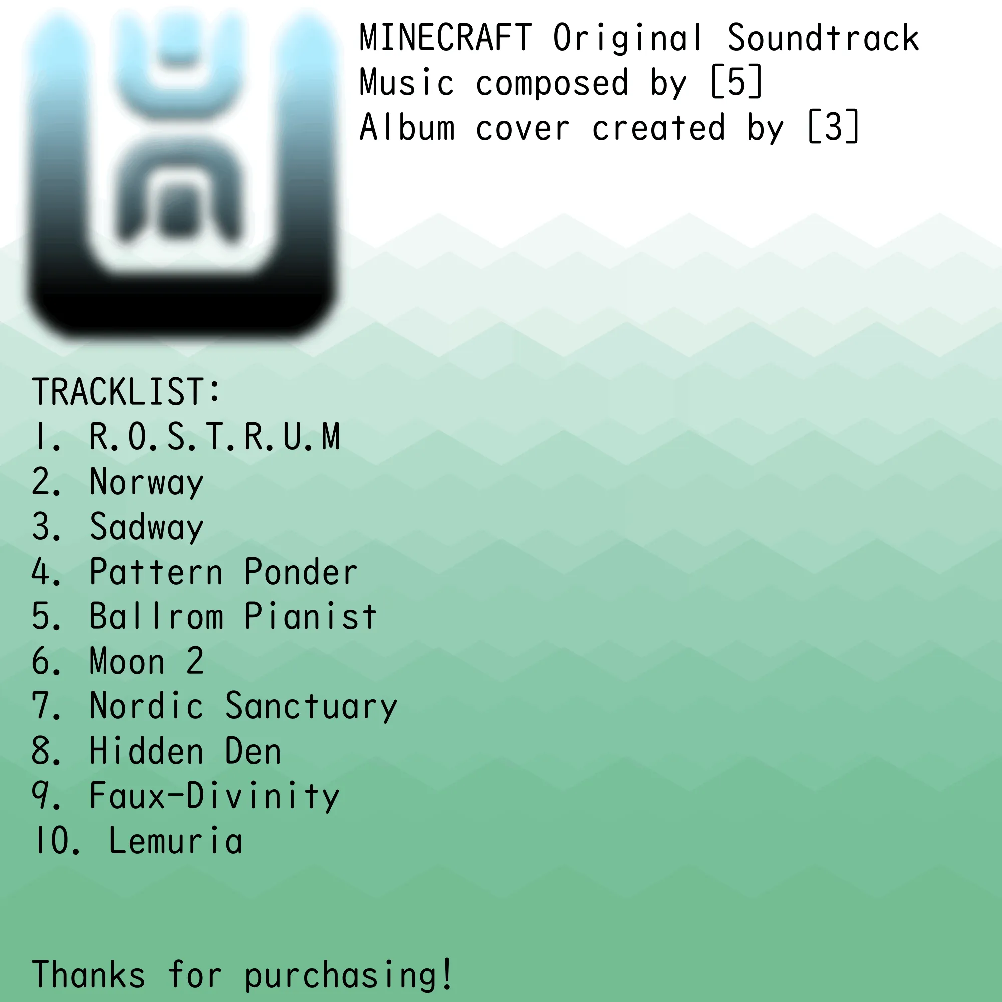Lily Pad OST, Текстуры, Minecraft