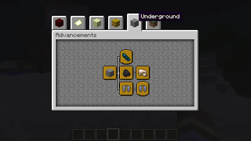 Too Many Advancements (TMA) — скриншот 7 (Моды, Minecraft)