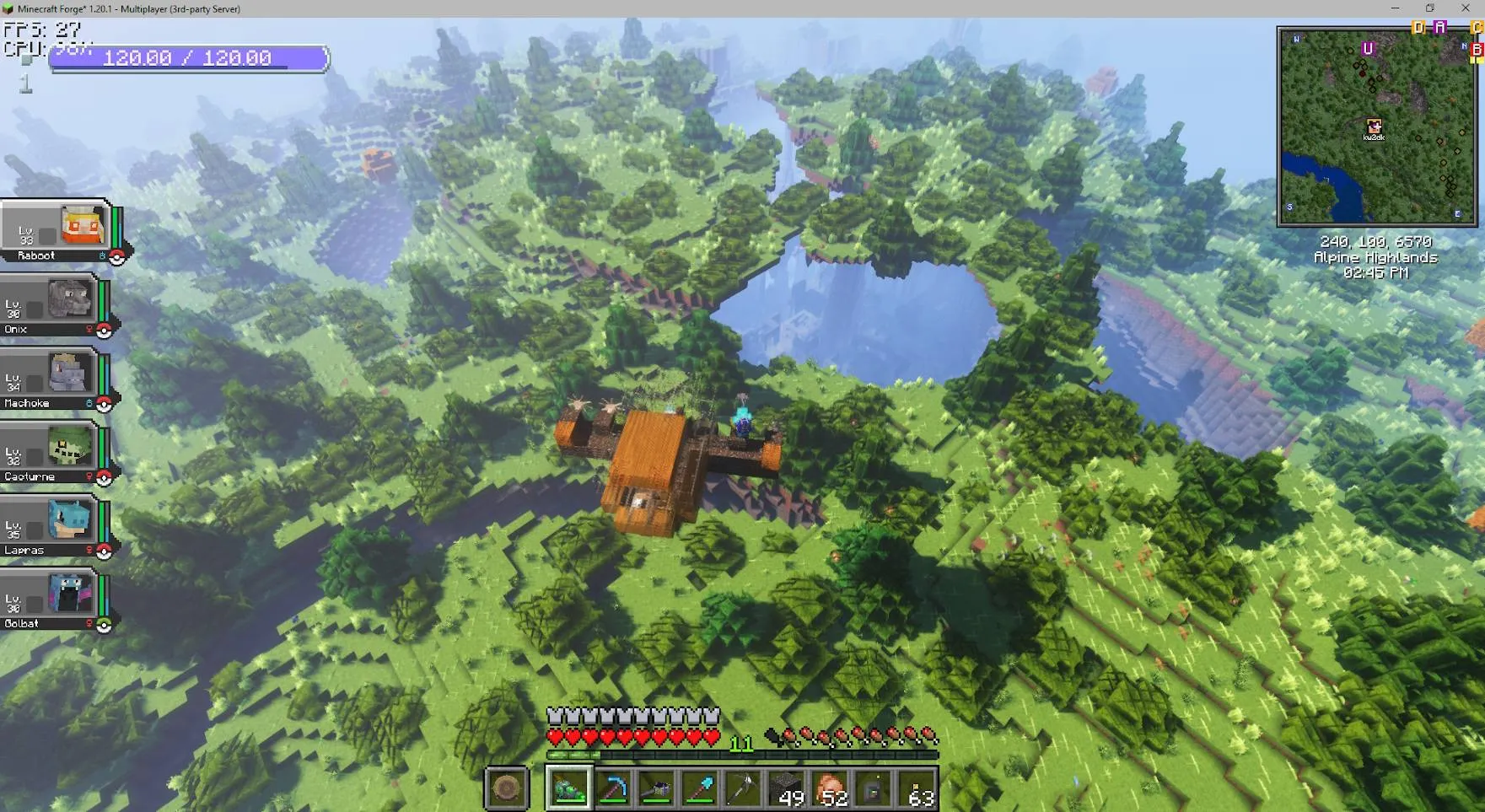 XenoTech, Моды, Minecraft