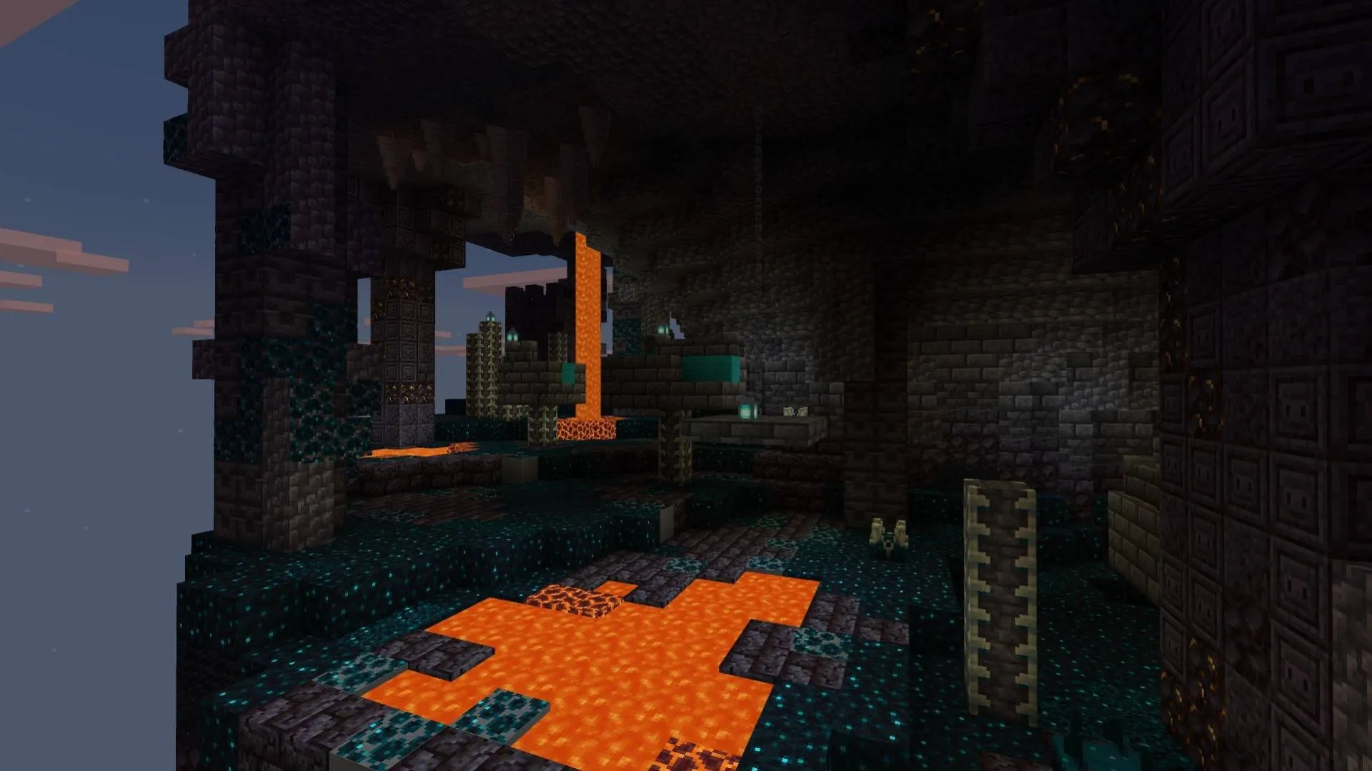 Warden Parkour, Карты, Minecraft