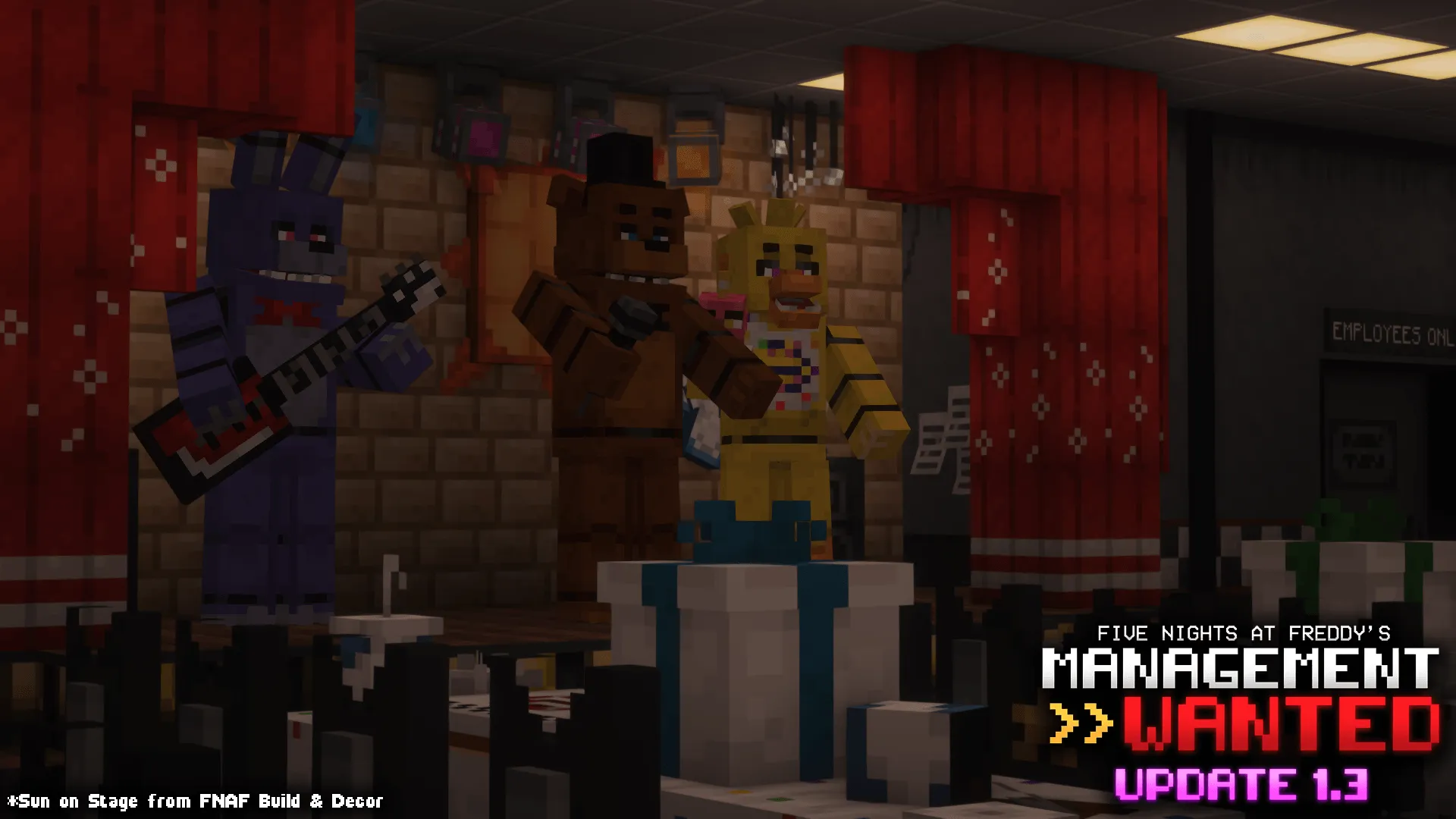 Five Nights at Freddy's: Management Wanted | FNAF MW, Моды, Minecraft