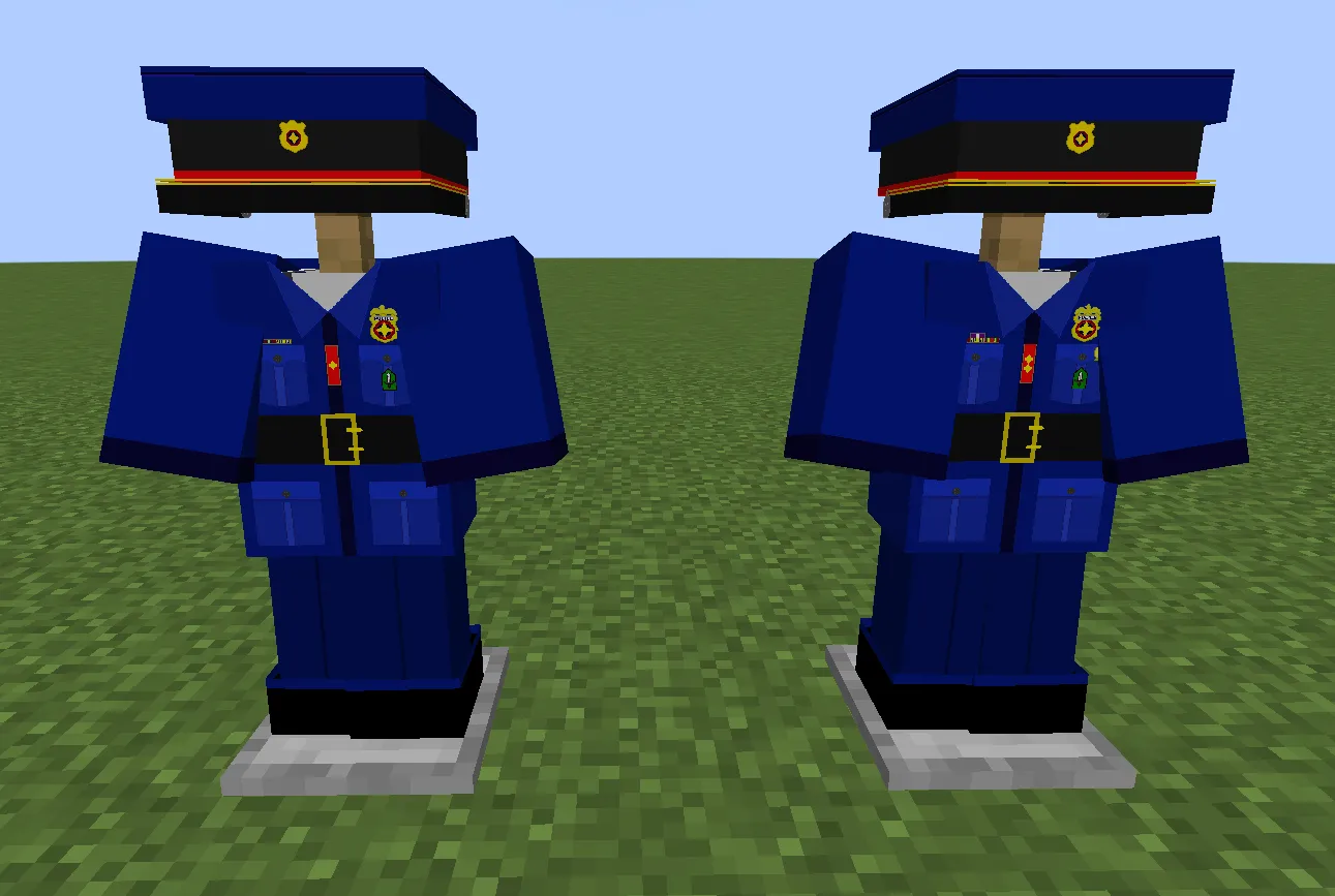 Spartacus' Police Uniform, Моды, Minecraft