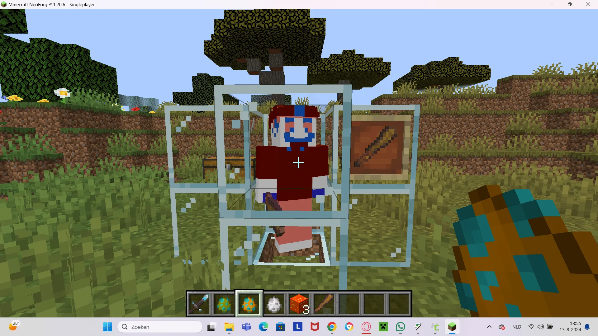 the weapons and custom mobs canceled and about to be remade, Моды, Minecraft