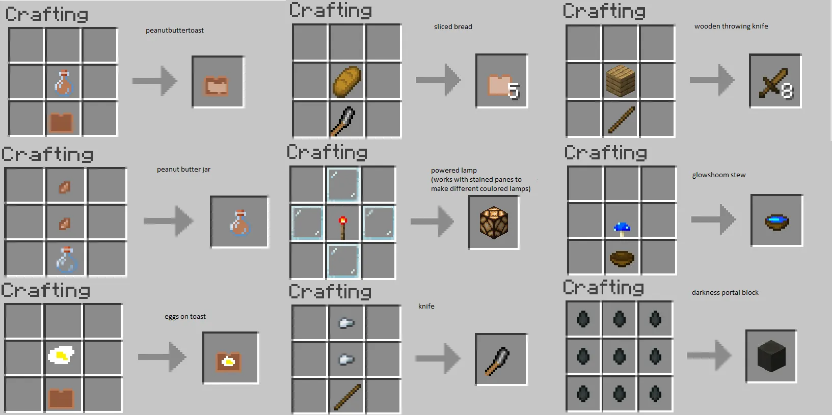 nathaniels overhaul — скриншот 2 (Моды, Minecraft)