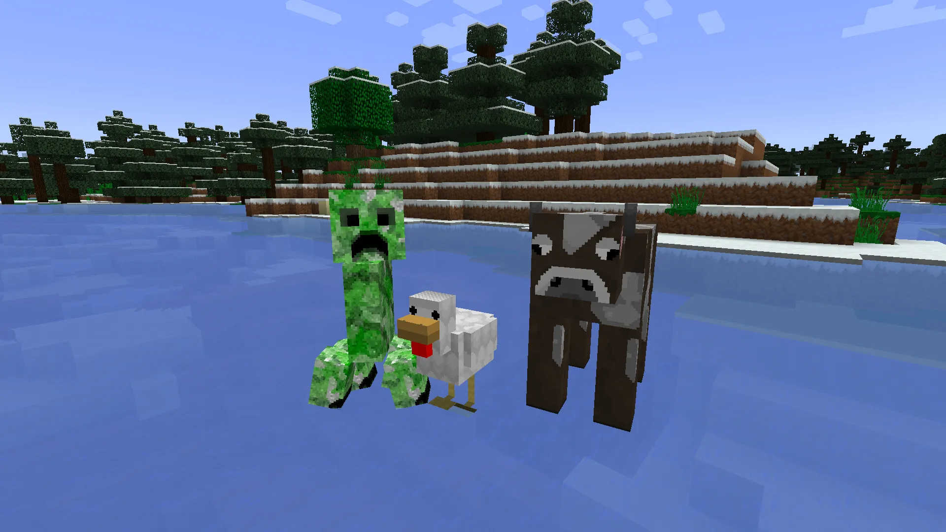 Classic faithful 64x64 — скриншот 4 (Текстуры, Minecraft)
