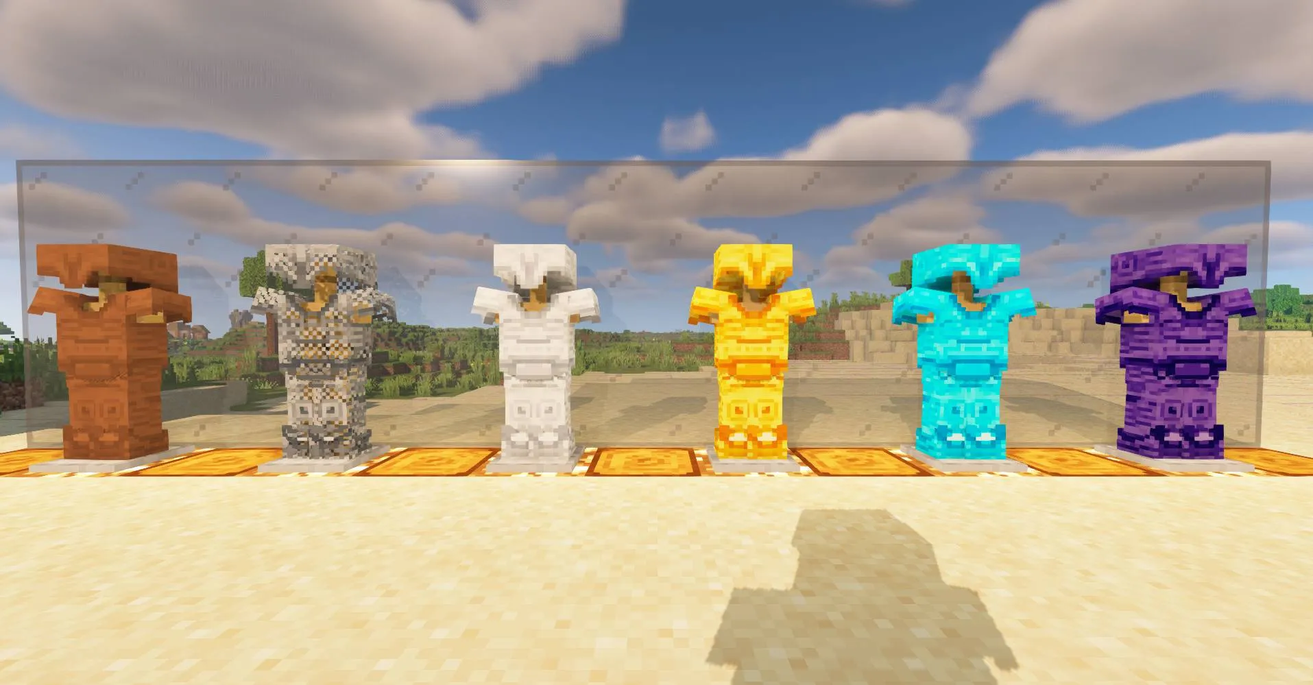 Vibrant Armor pack 32px — скриншот 1 (Текстуры, Minecraft)