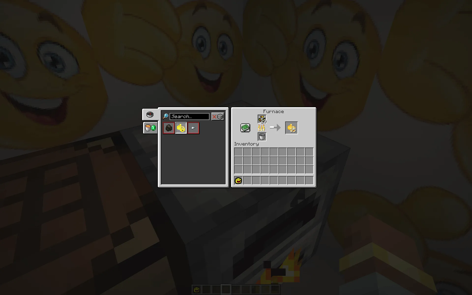 Smiley Smelting, Моды, Minecraft