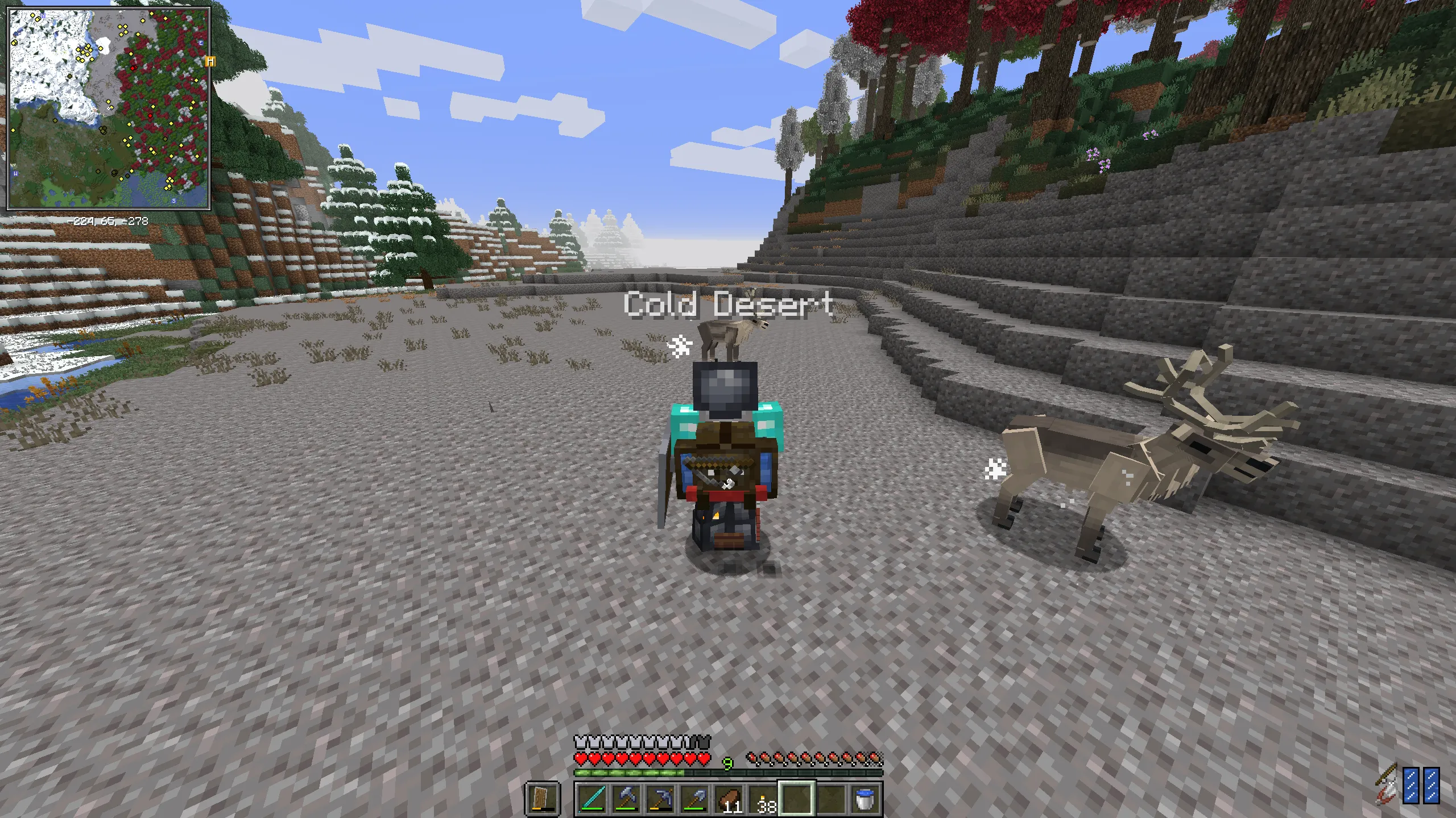 Realistic 3rd Person — скриншот 3 (Модпаки, Minecraft)