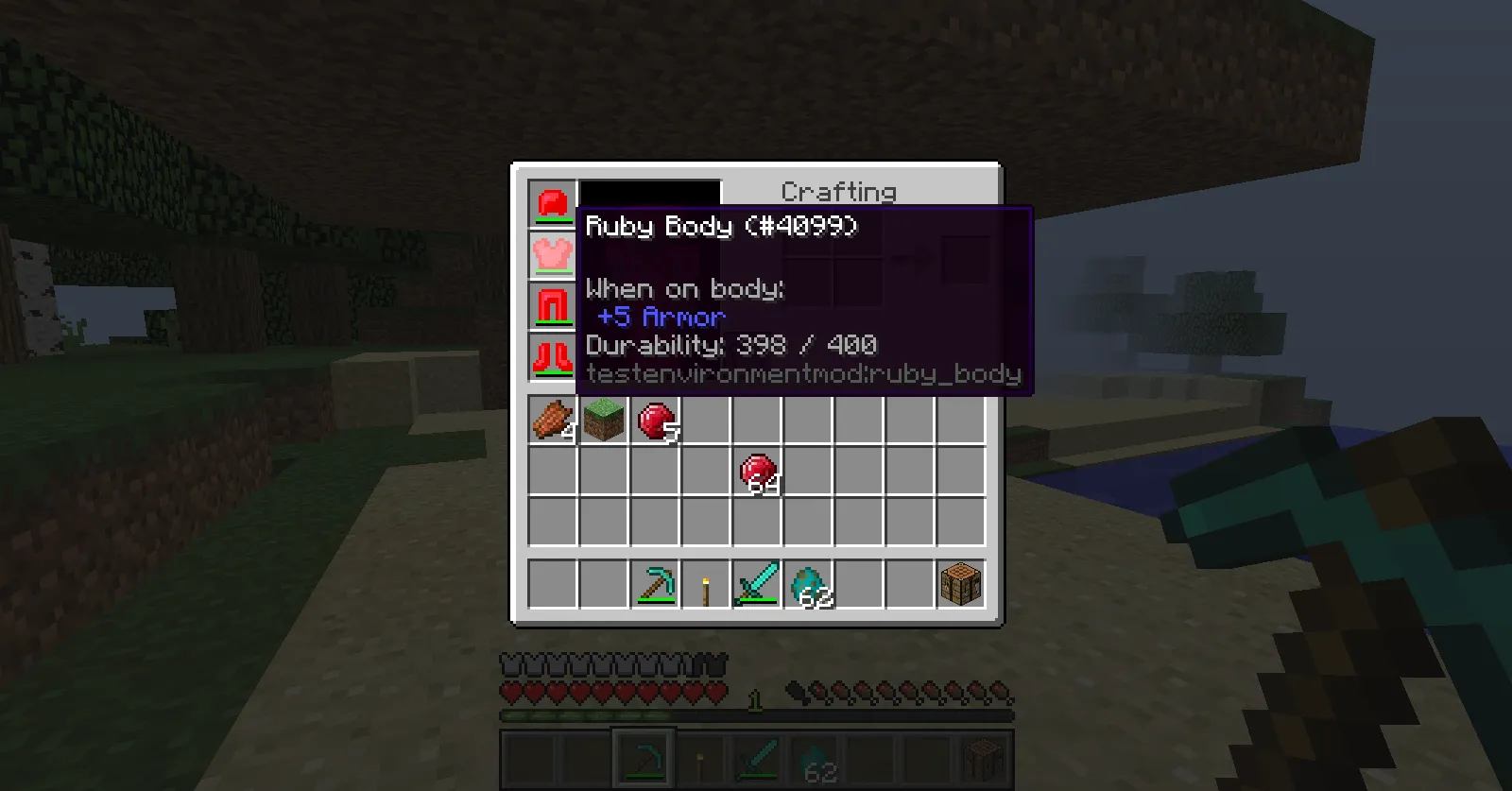 Ruby Armor — скриншот 3 (Моды, Minecraft)