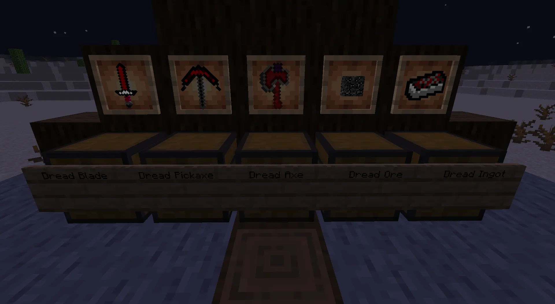 Dreaded Mining, Моды, Minecraft