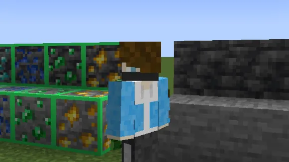 AshenOG's Economy Centered Visible Ore Borders! — скриншот 1 (Текстуры, Minecraft)