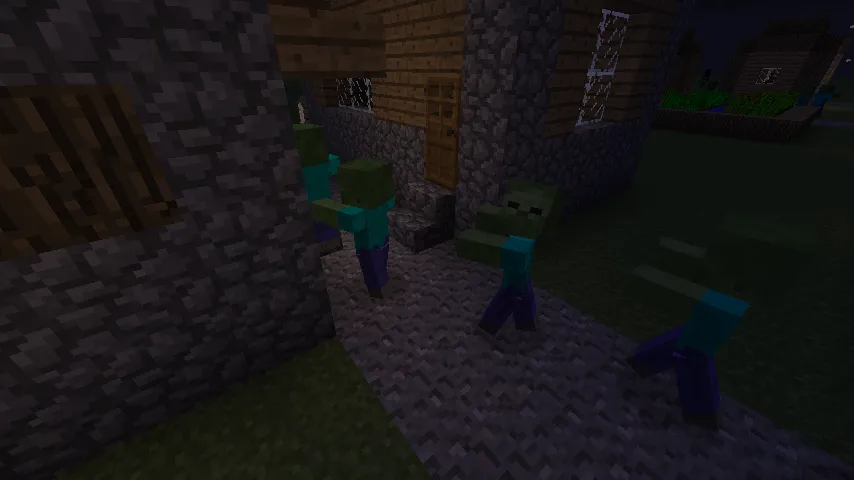 Lazy Zombies, Моды, Minecraft