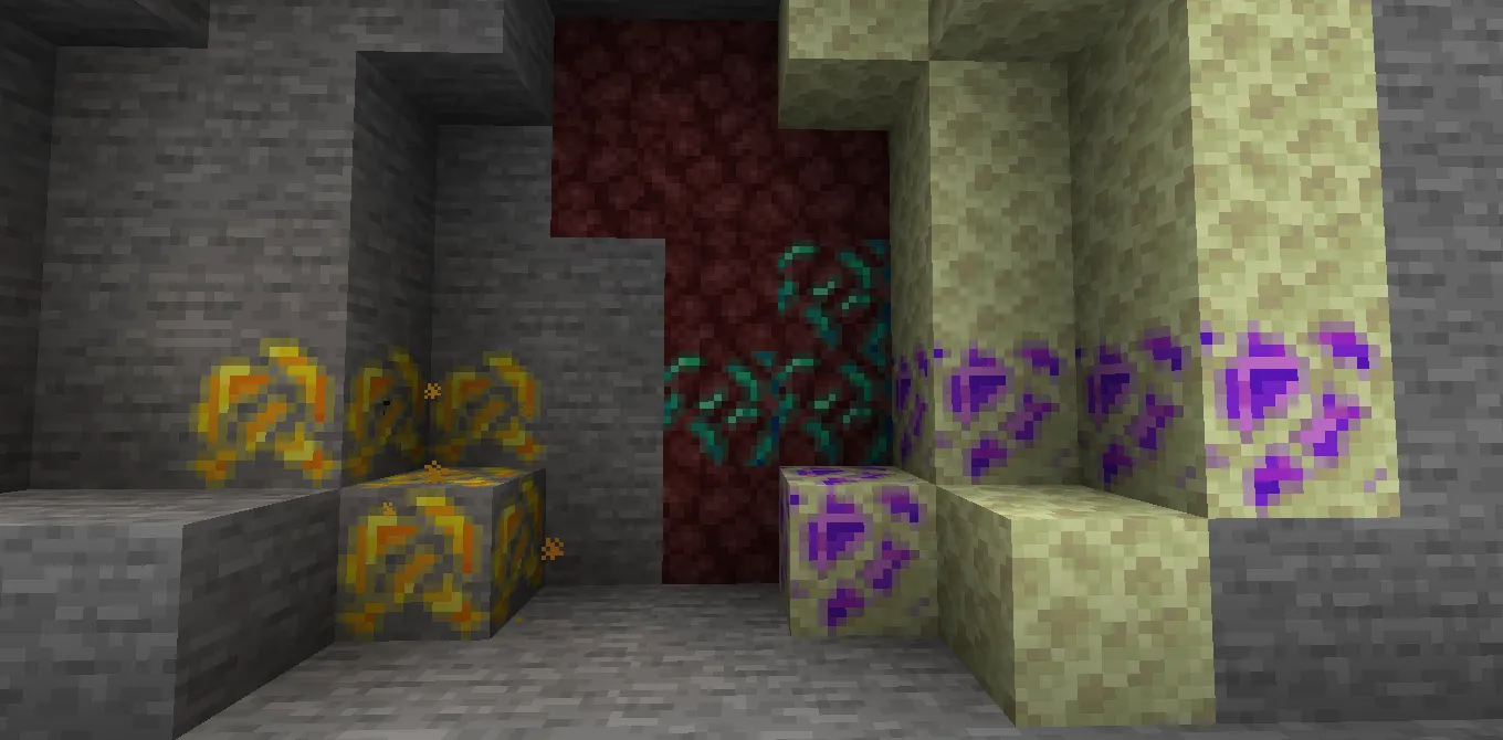 New Styled Modded Ores, Текстуры, Minecraft