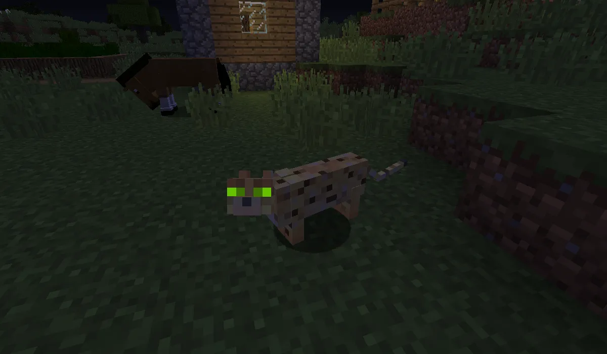 Luminous Cat Eyes — скриншот 13 (Текстуры, Minecraft)