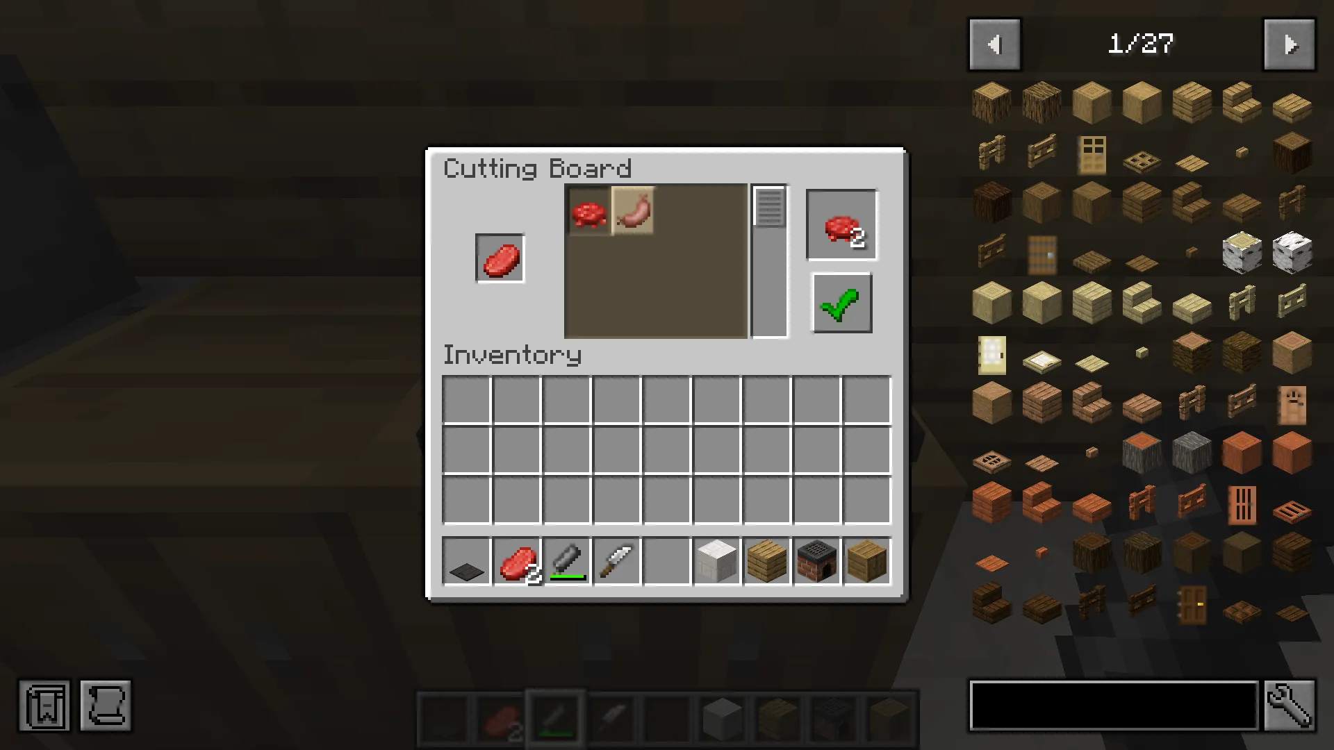Cutting Delight, Моды, Minecraft
