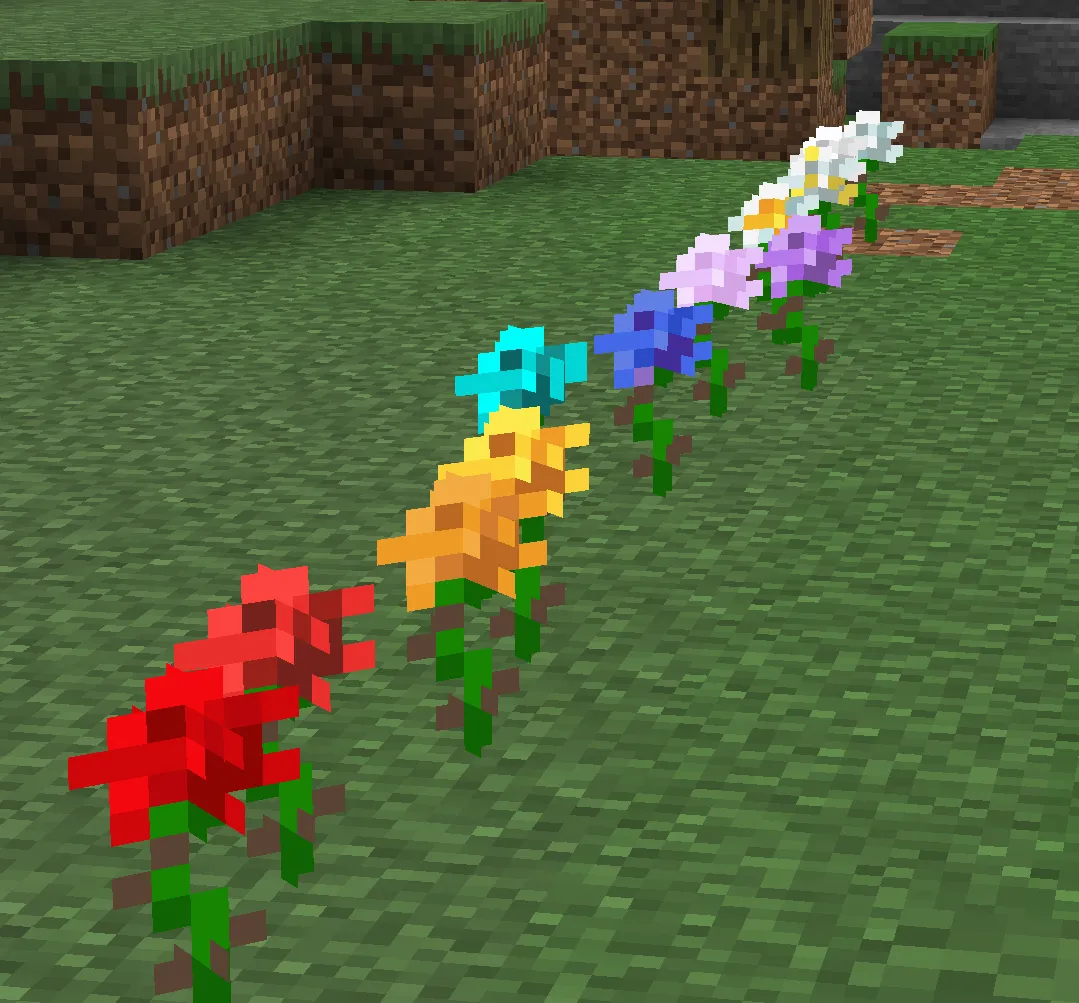 Roses Remake, Текстуры, Minecraft
