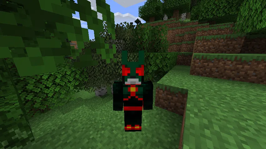 kamen rider agito 3D, Моды, Minecraft