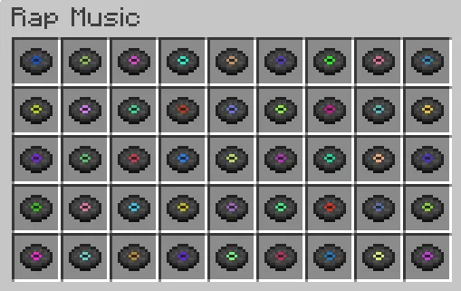 Rap Music, Моды, Minecraft