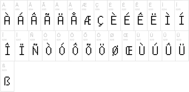 PTG x FreePixel - Font — скриншот 2 (Текстуры, Minecraft)
