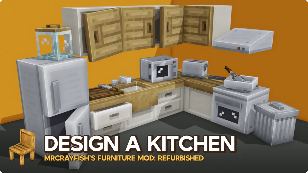 MrCrayfish's Furniture Mod: Refurbished, Моды, Minecraft