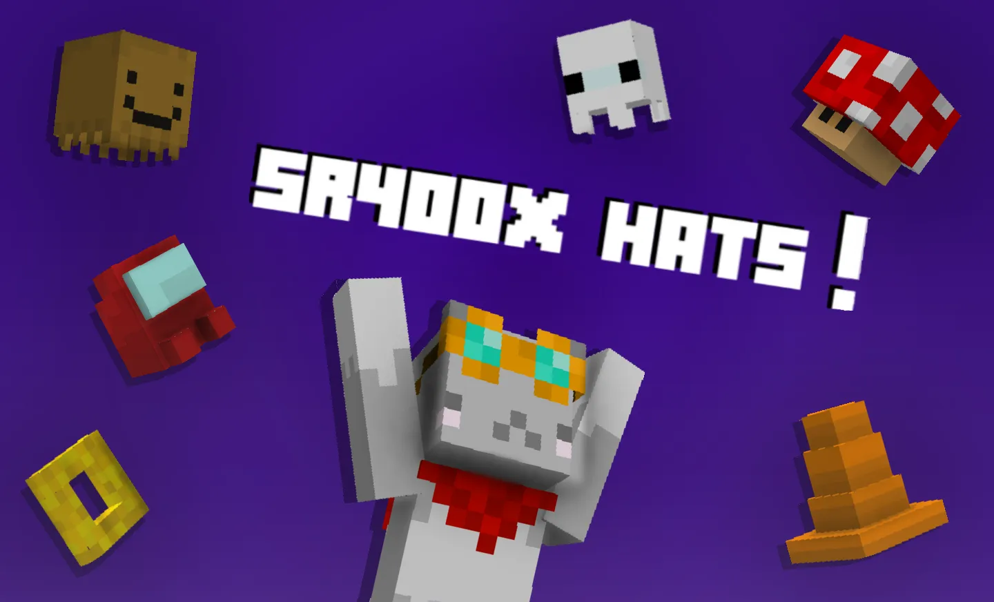 SR400X Hats! — скриншот 1 (Текстуры, Minecraft)