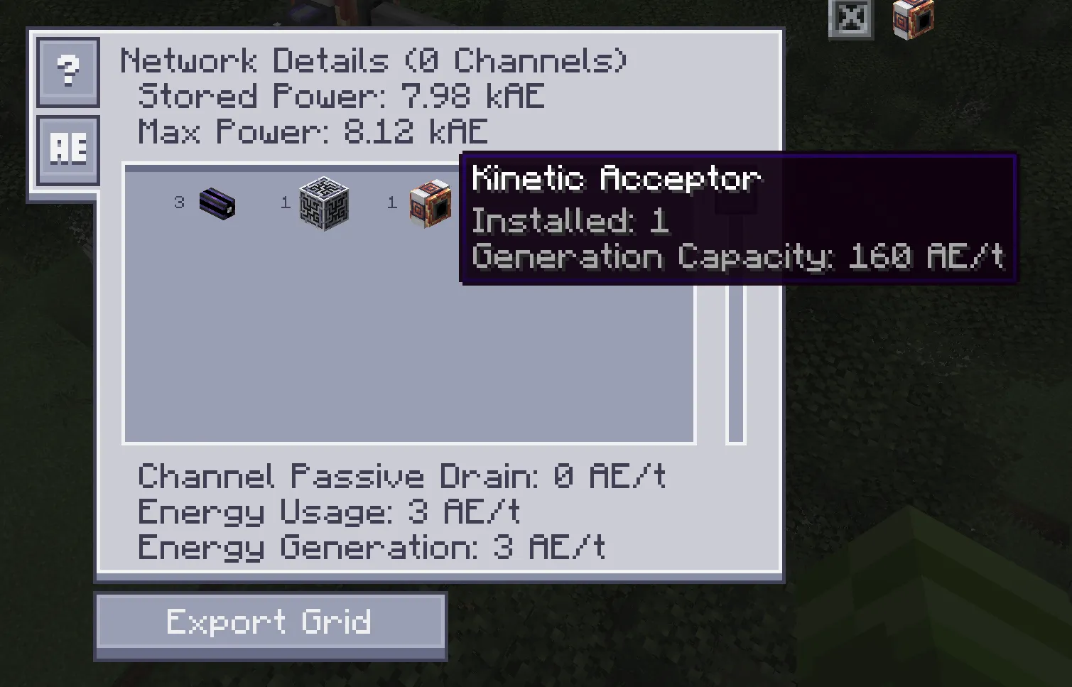 Create: AE Generator, Моды, Minecraft