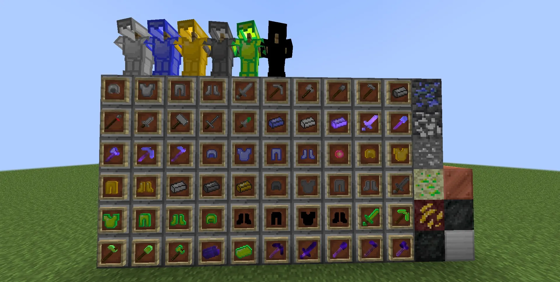 Steel(百炼成钢） — скриншот 1 (Моды, Minecraft)