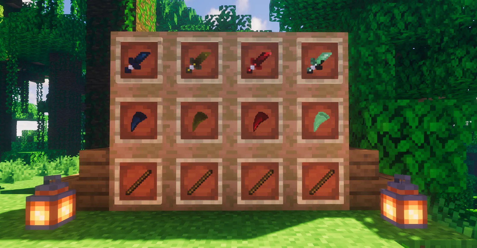 Poison Dart Dilo's, Моды, Minecraft