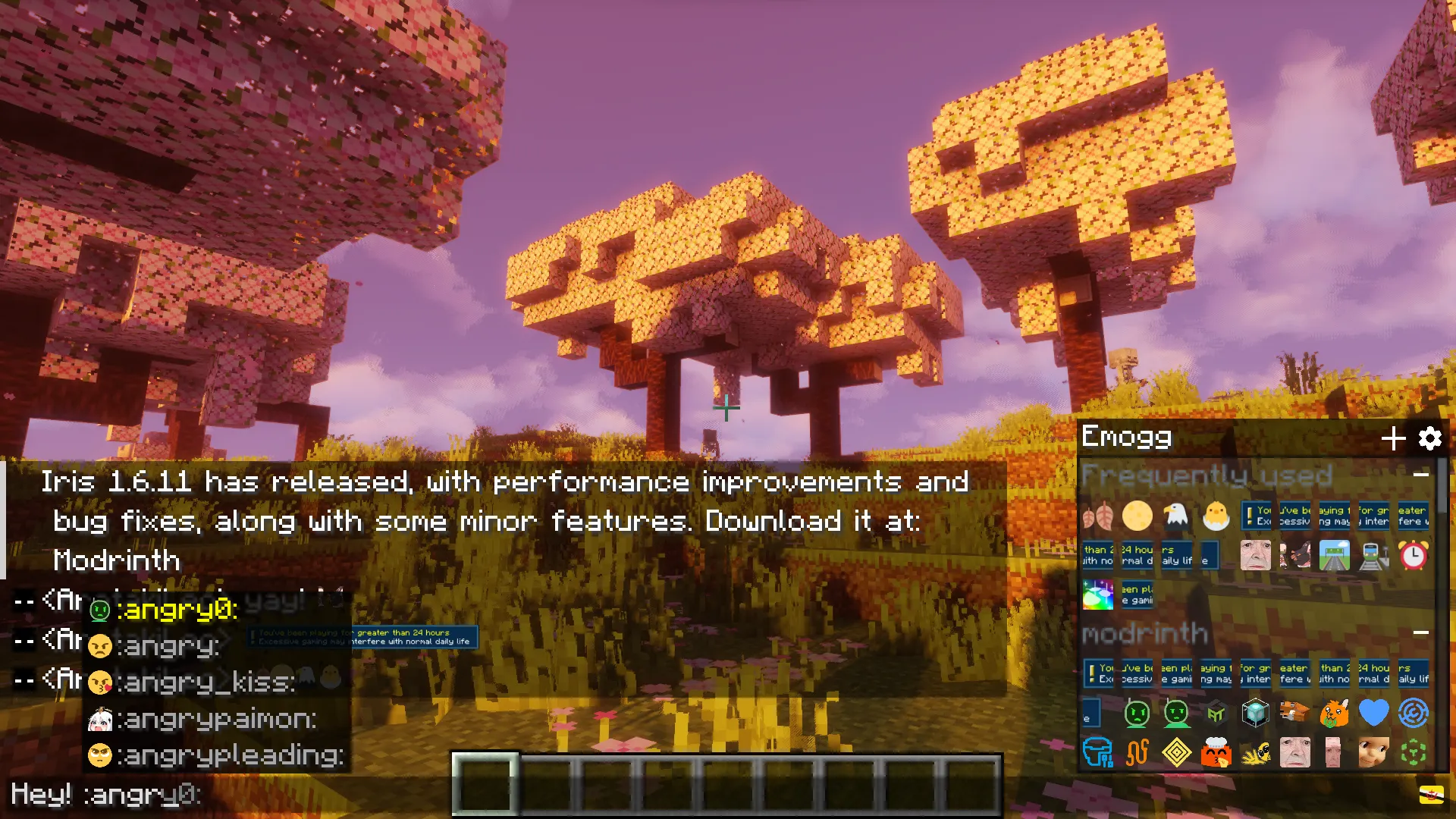 Emogg, Моды, Minecraft