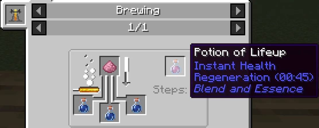 Blend and Essence, Моды, Minecraft