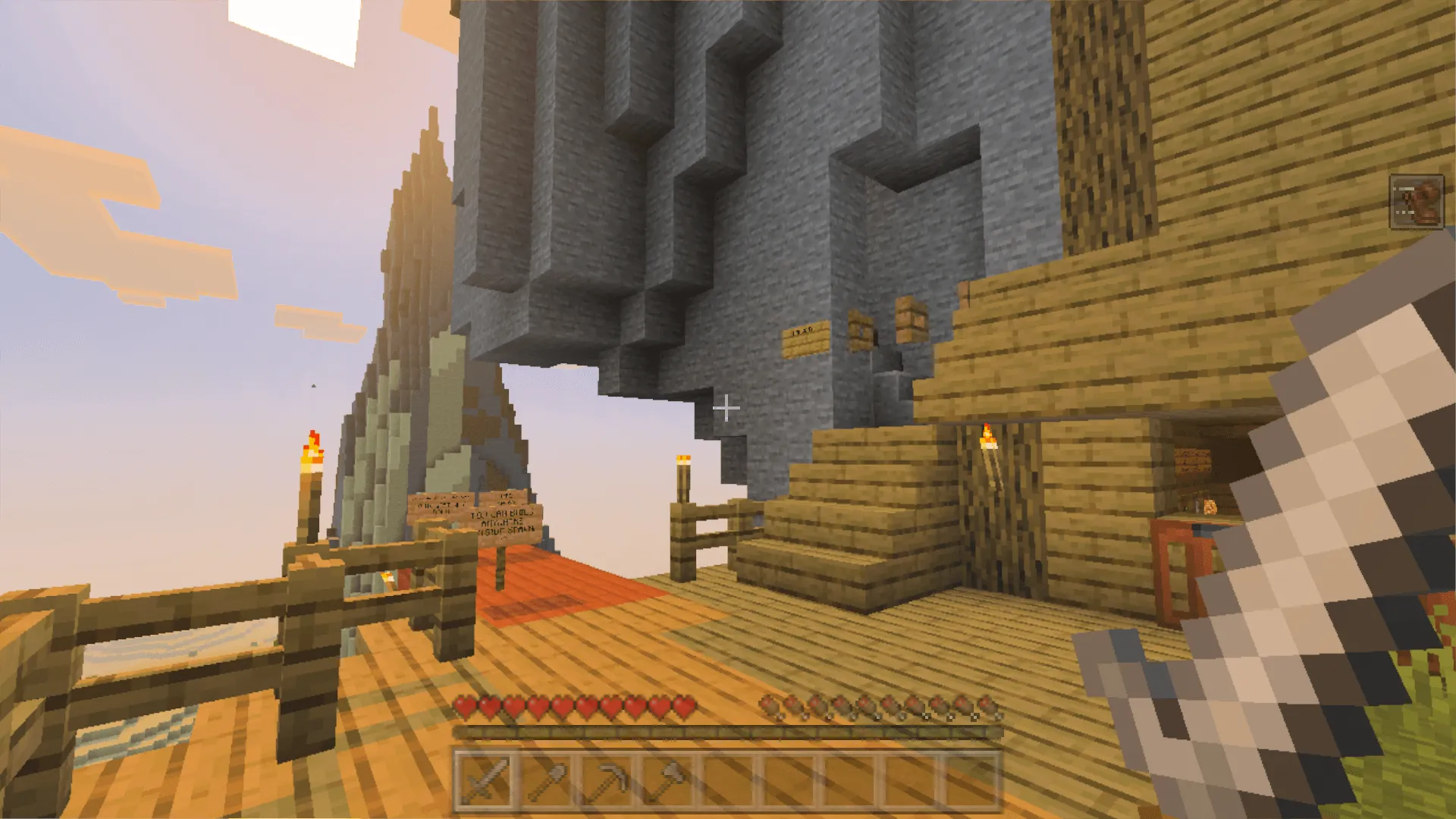 SpideyCraft Rehashed, Карты, Minecraft