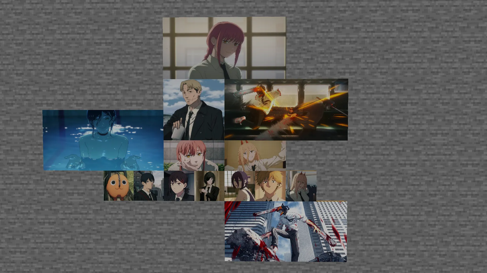 Chainsaw Man Paintings, Моды, Minecraft