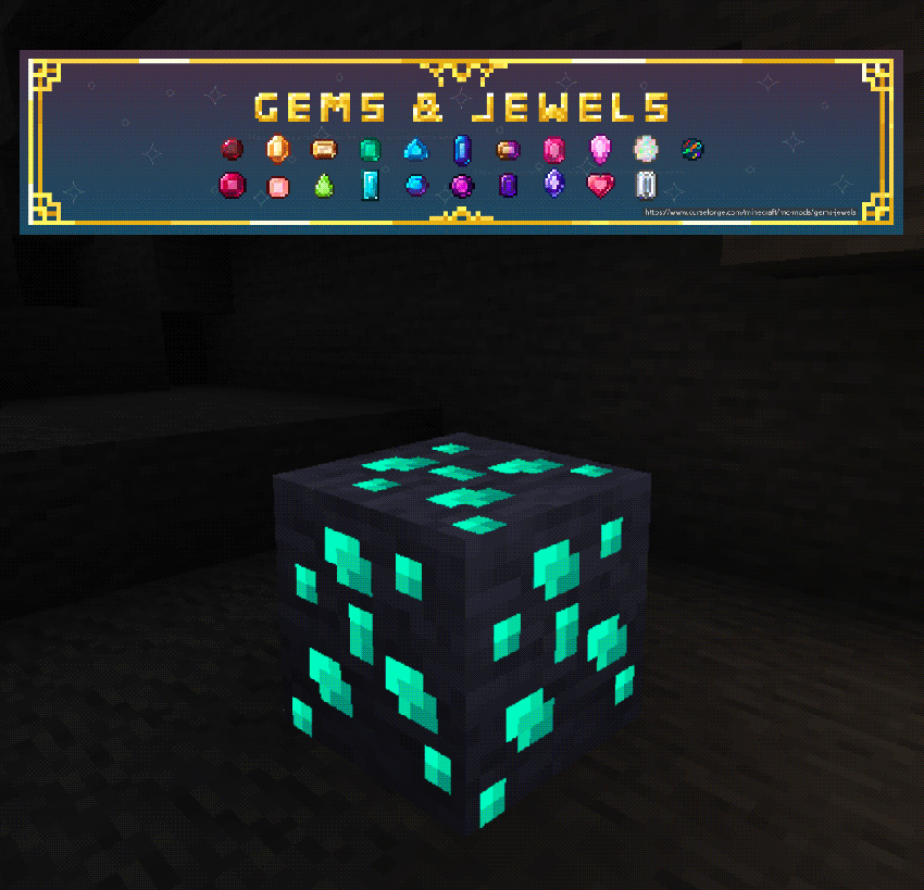 Glowing Ores Universal - Emissive Ores for ALL Mods, Моды, Minecraft