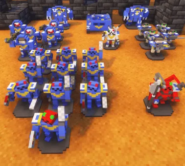 Tabletop 40K [CHAOS], Моды, Minecraft