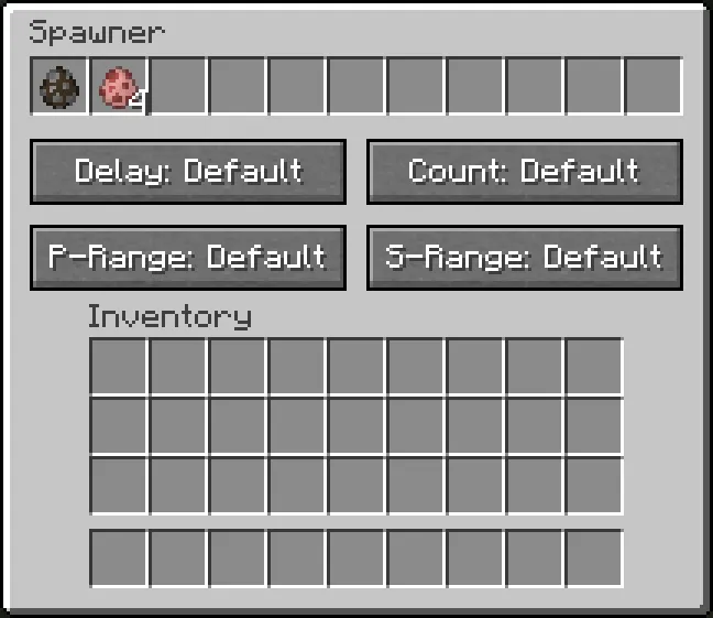 Spawner Settings, Моды, Minecraft