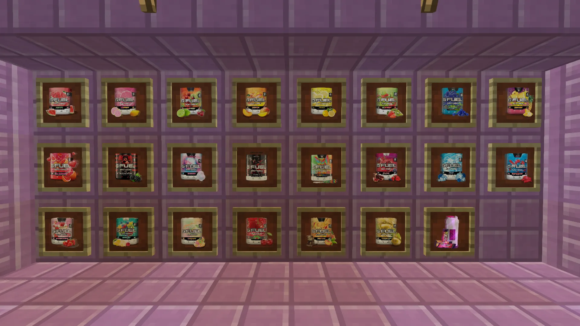 (DEAD PROJECT) Gfuel Mod  — скриншот 1 (Моды, Minecraft)
