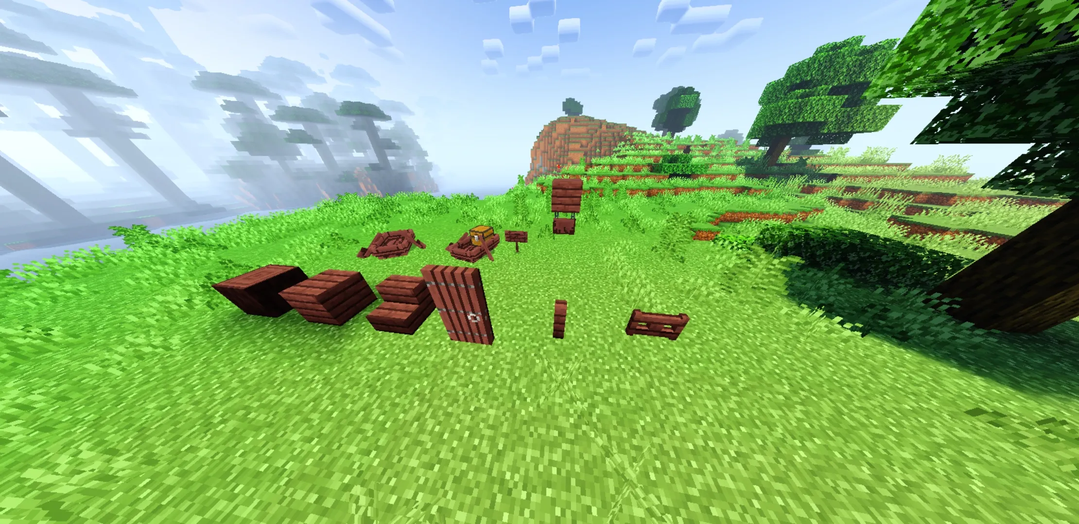 The Redwood, Кастомизации, Minecraft