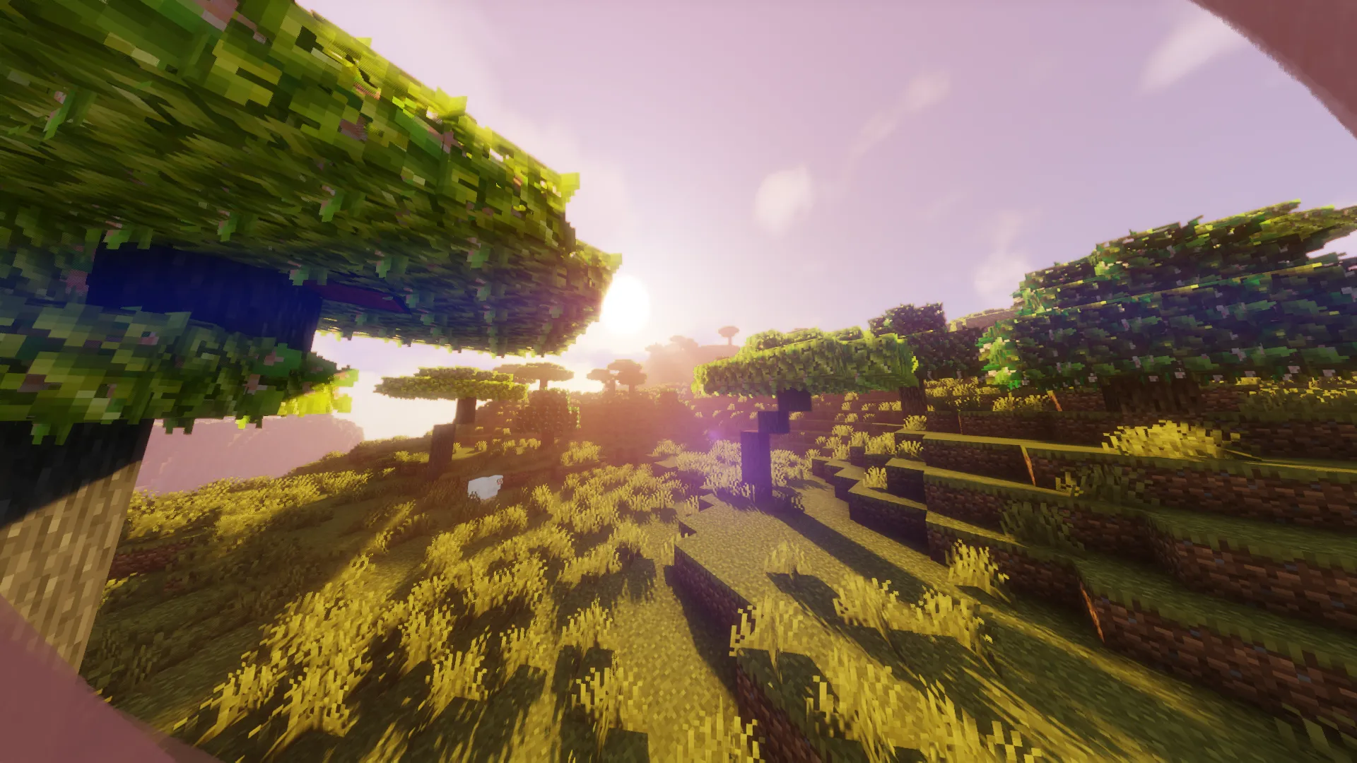 Miko's Vibrant Leaves — скриншот 2 (Текстуры, Minecraft)