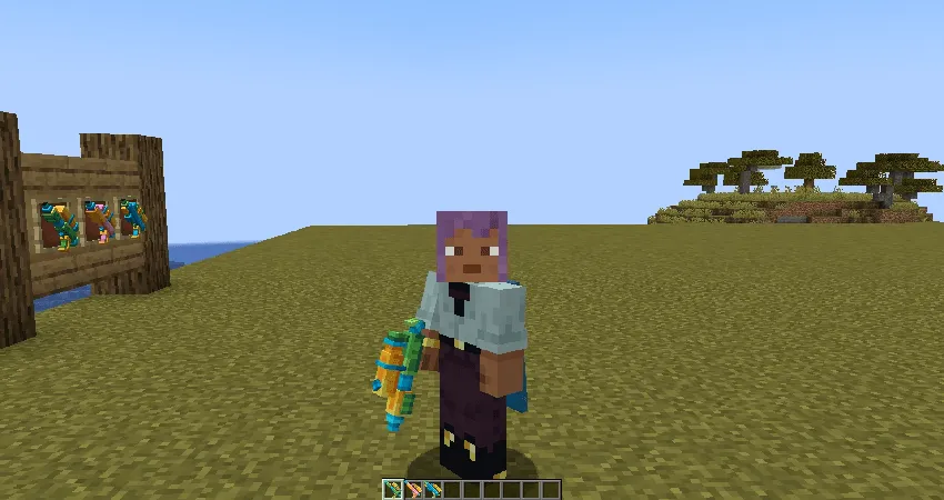 Songkran Festival Water Guns Pack, Кастомизации, Minecraft