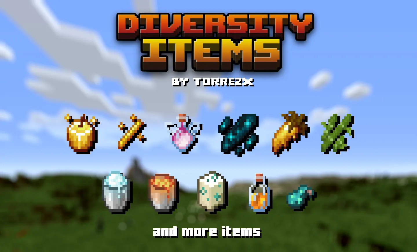 Torrezx-Diversity items ! — скриншот 1 (Текстуры, Minecraft)