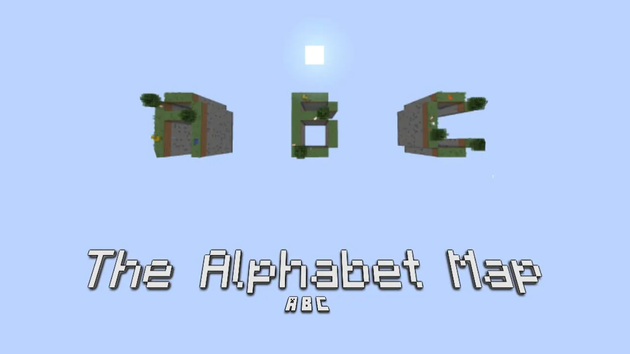 Alphabet Survival — скриншот 2 (Карты, Minecraft)