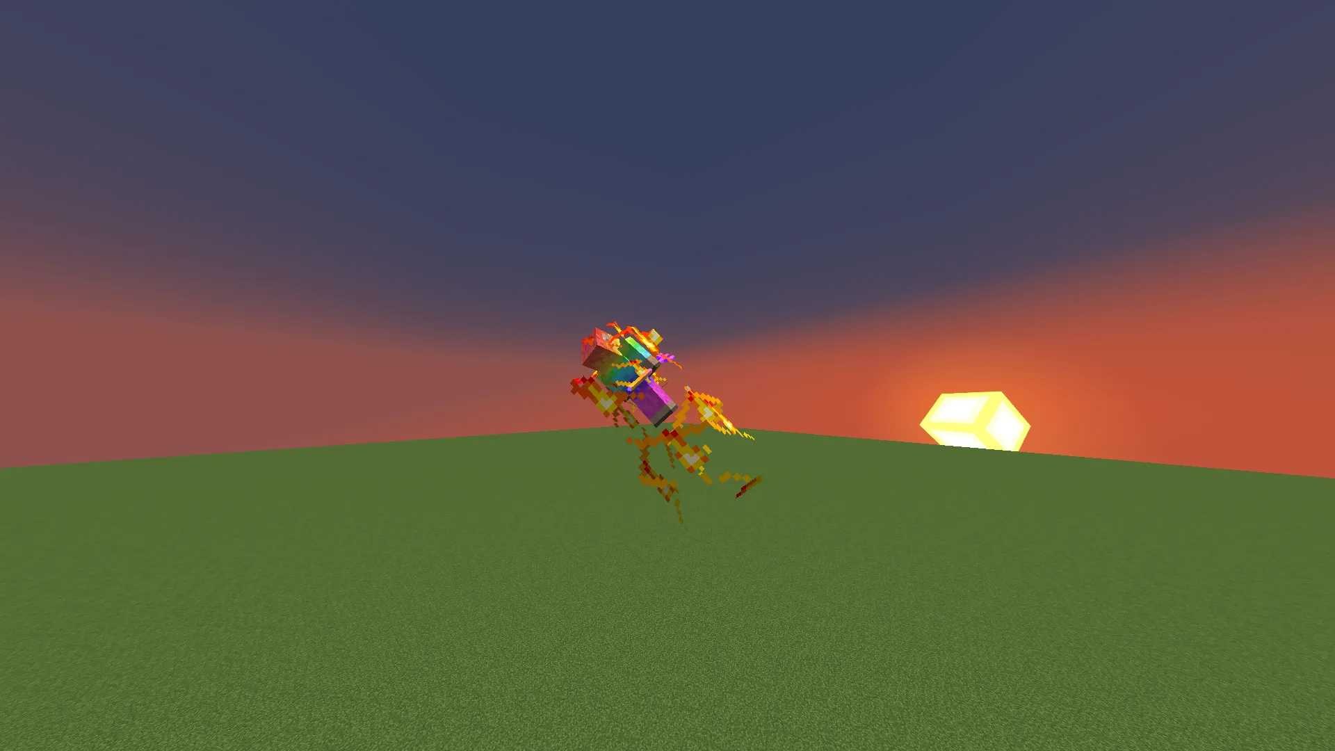 Fire Trident — скриншот 2 (Текстуры, Minecraft)
