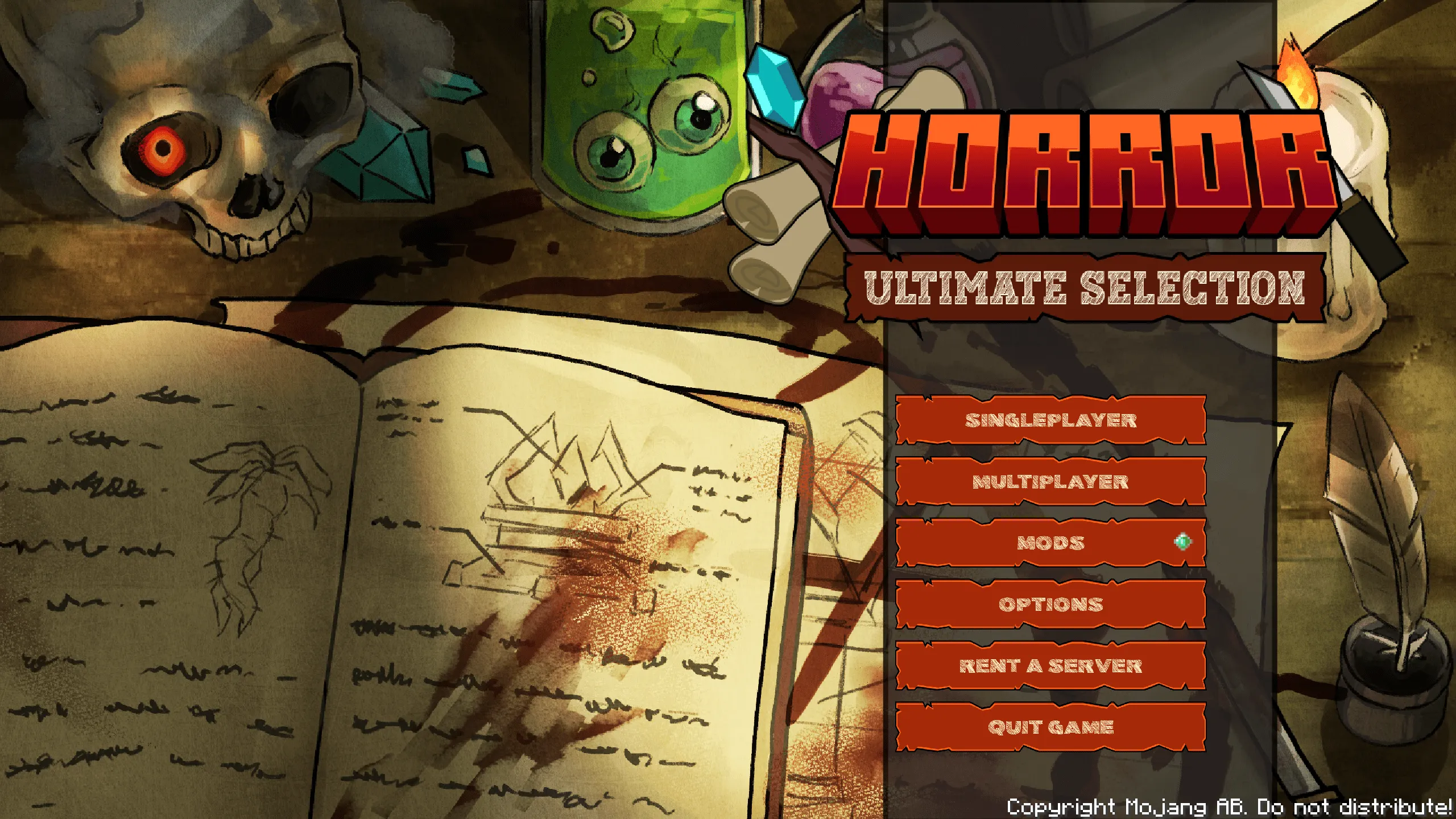 Horror Ultimate Selection – Horror Adventure | Dark Horror — скриншот 14 (Модпаки, Minecraft)