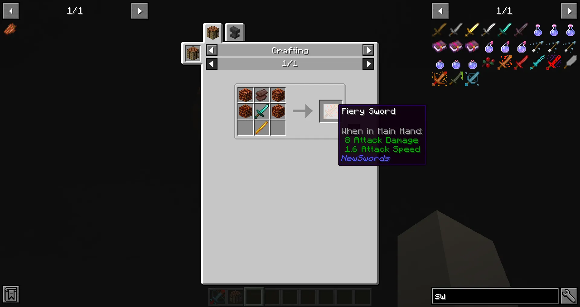 NewSwords — скриншот 10 (Моды, Minecraft)