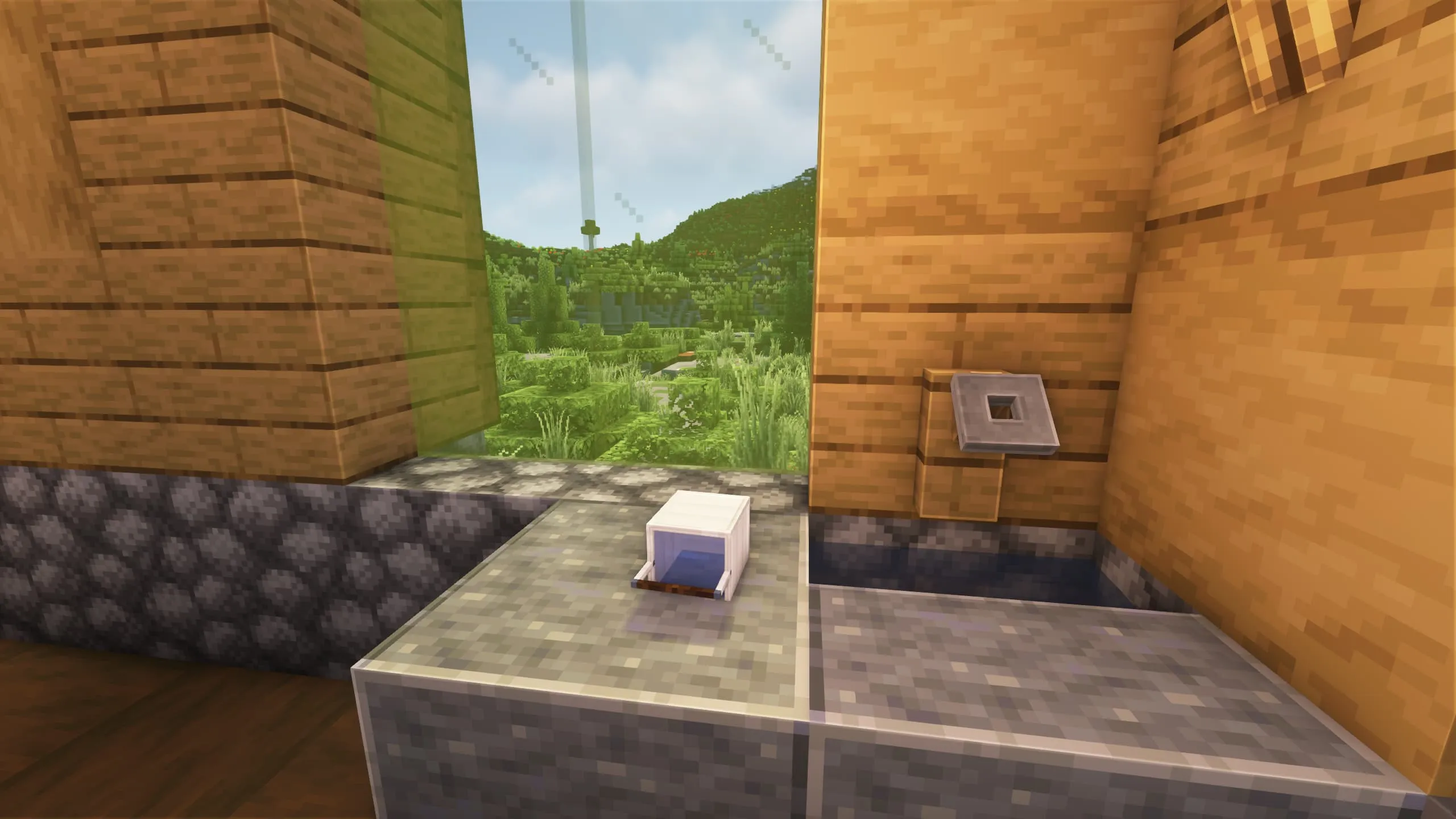 Buckets 3D [optifine] — скриншот 7 (Текстуры, Minecraft)