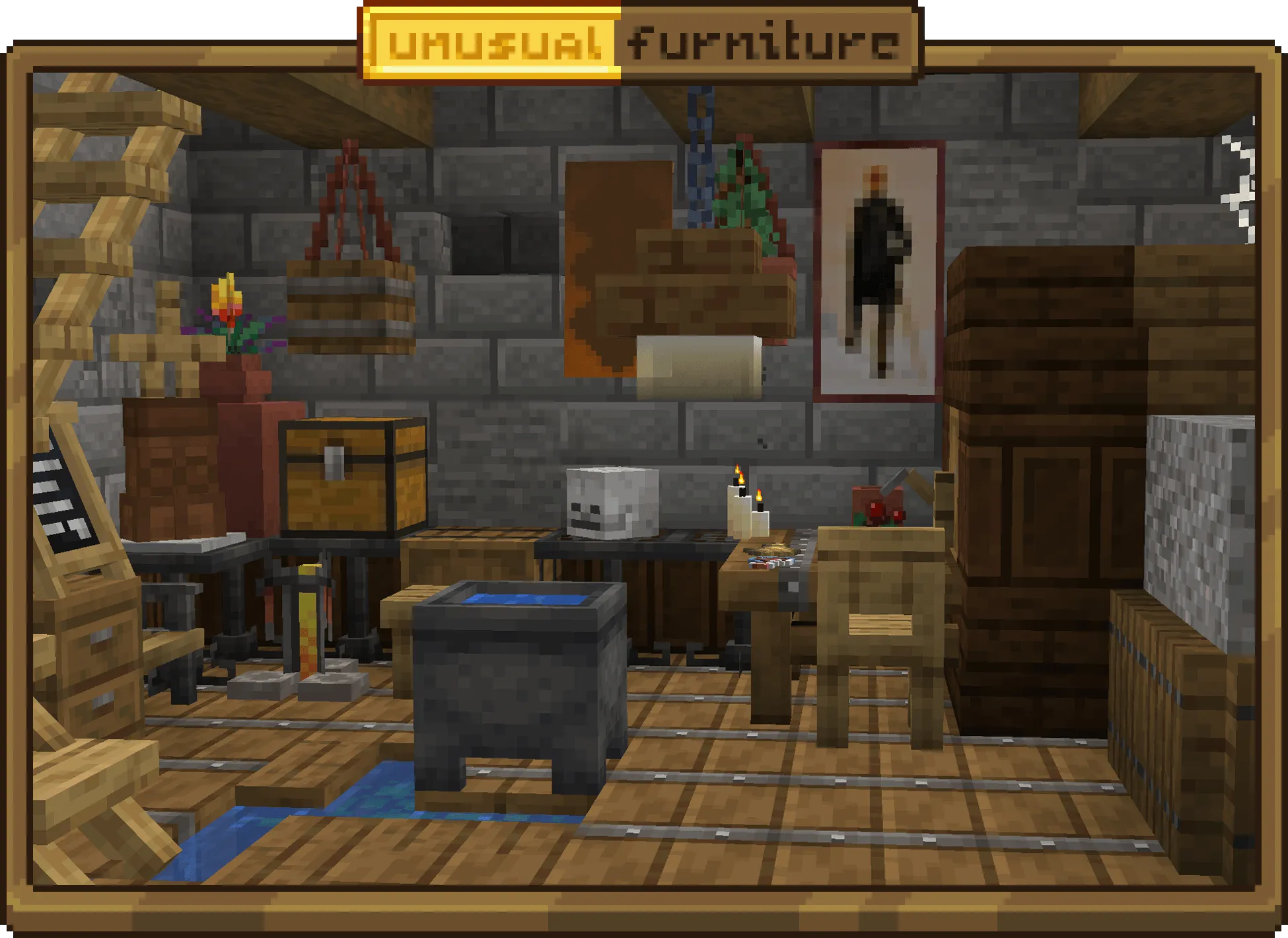 Unusual Furniture, Моды, Minecraft