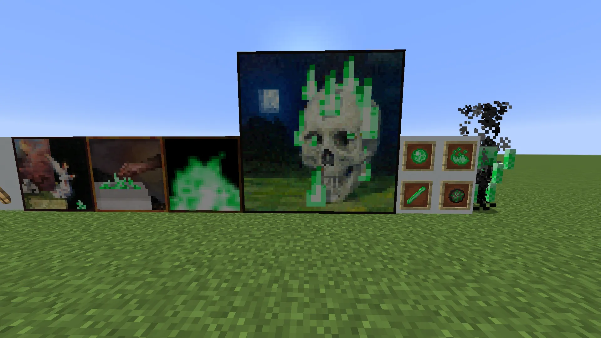 Green Fire, Текстуры, Minecraft